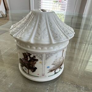 China Bears Pattern Heirloom Collection By Lenox CarouselPiggy Bank
